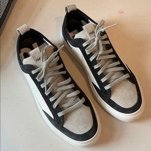 P448 Soho Leather Suede Low Top Sneakers